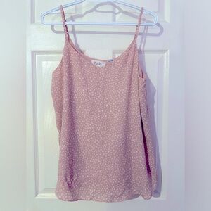 Pink Rose Floral Top